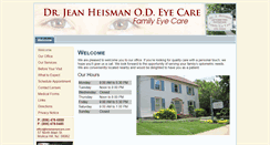 Desktop Screenshot of heismaneyecare.com